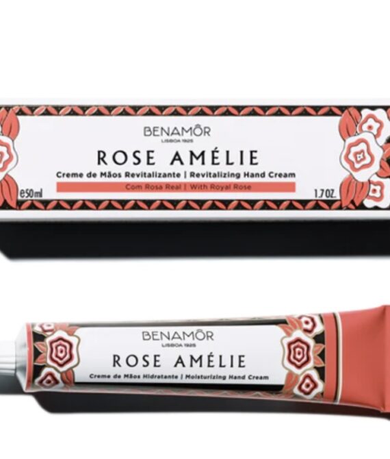 Crema De Manos Revitalizante Rosa Amélie 50 ml.